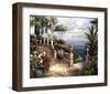 Classic Terrace View-Paline-Framed Art Print