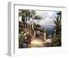Classic Terrace View-Paline-Framed Art Print