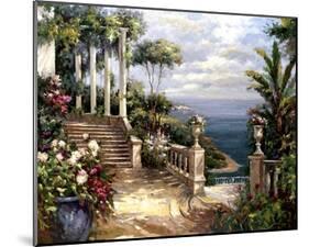 Classic Terrace View-Paline-Mounted Art Print