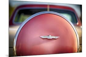 Classic Thunderbird Back View with the Spare Wheel Case-George Oze-Mounted Photographic Print