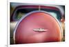 Classic Thunderbird Back View with the Spare Wheel Case-George Oze-Framed Photographic Print