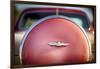 Classic Thunderbird Back View with the Spare Wheel Case-George Oze-Framed Photographic Print