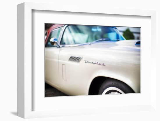 Classic Thunderbird Fender Detail-George Oze-Framed Photographic Print