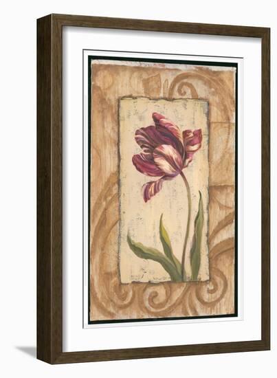 Classic Tulip II-Jillian Jeffrey-Framed Art Print