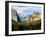 Classic Tunnel-View, Bridalveil Falls, El Capitan and Half Dome, Yosemite, California, USA-Tom Norring-Framed Photographic Print