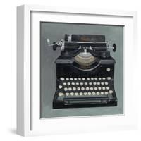 Classic Typewriter-Avery Tillmon-Framed Art Print