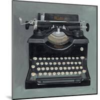 Classic Typewriter-Avery Tillmon-Mounted Art Print