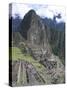 Classic View from Funerary Rock of Inca Town Site, Machu Picchu, Unesco World Heritage Site, Peru-Tony Waltham-Stretched Canvas