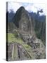 Classic View from Funerary Rock of Inca Town Site, Machu Picchu, Unesco World Heritage Site, Peru-Tony Waltham-Stretched Canvas