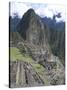 Classic View from Funerary Rock of Inca Town Site, Machu Picchu, Unesco World Heritage Site, Peru-Tony Waltham-Stretched Canvas