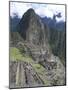 Classic View from Funerary Rock of Inca Town Site, Machu Picchu, Unesco World Heritage Site, Peru-Tony Waltham-Mounted Photographic Print