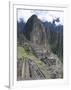 Classic View from Funerary Rock of Inca Town Site, Machu Picchu, Unesco World Heritage Site, Peru-Tony Waltham-Framed Photographic Print