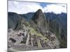 Classic View from Funerary Rock of Inca Town Site, Machu Picchu, Unesco World Heritage Site, Peru-Tony Waltham-Mounted Photographic Print
