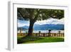 Classic View From Villa Balbianello-George Oze-Framed Photographic Print