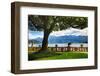 Classic View From Villa Balbianello-George Oze-Framed Photographic Print