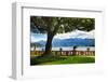 Classic View From Villa Balbianello-George Oze-Framed Photographic Print