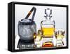 Classic Whiskey Serving-George Oze-Framed Stretched Canvas