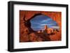 Classic Windows View at Arches National Park in Morning Light-Vincent James-Framed Photographic Print