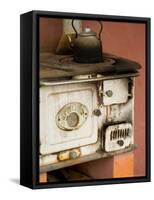 Classic Wood Stove, Estancia Santa Susan near Outskirts of Buenos Aires, Argentina-Stuart Westmoreland-Framed Stretched Canvas