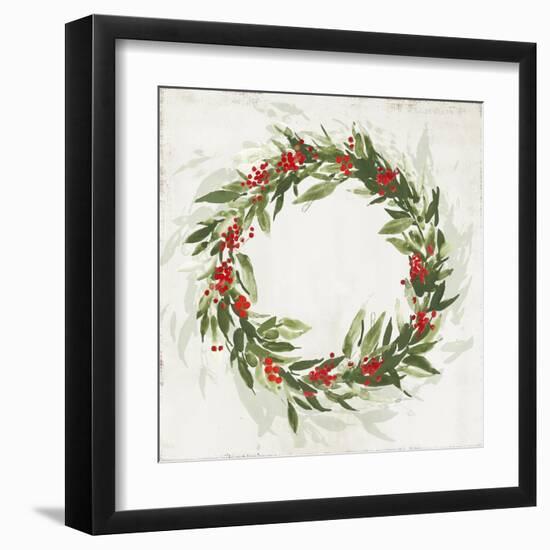 Classic Wreath-PI Studio-Framed Art Print