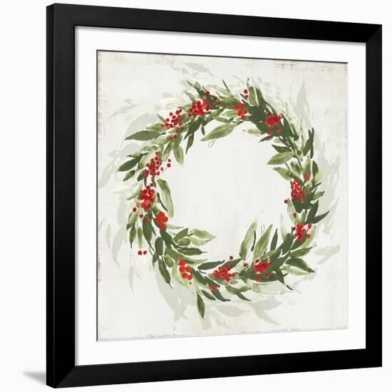 Classic Wreath-PI Studio-Framed Art Print