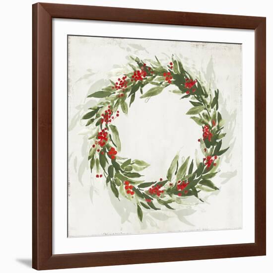 Classic Wreath-PI Studio-Framed Art Print