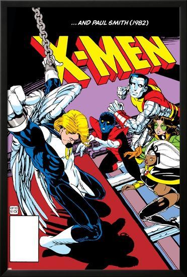 Classic X-Men No.24: Storm, Angel, Shadowcat and Colossus-Paul Smith-Lamina Framed Poster