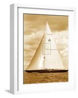 Classic Yacht II-Ingrid Abery-Framed Art Print