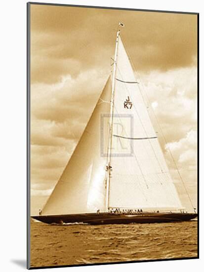 Classic Yacht II-Ingrid Abery-Mounted Art Print