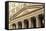 Classical Architecture in the Financial District-Amanda Hall-Framed Stretched Canvas