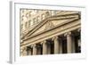Classical Architecture in the Financial District-Amanda Hall-Framed Photographic Print