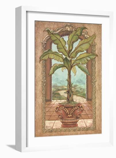 Classical Banana Tree-Janet Kruskamp-Framed Art Print