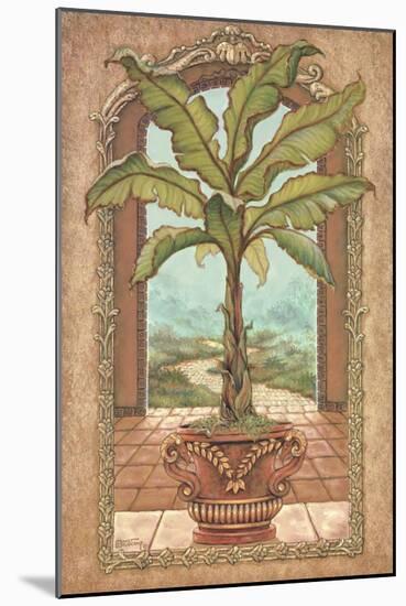 Classical Banana Tree-Janet Kruskamp-Mounted Art Print