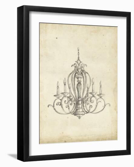 Classical Chandelier I-Ethan Harper-Framed Art Print