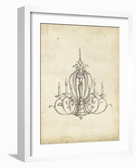 Classical Chandelier I-Ethan Harper-Framed Art Print