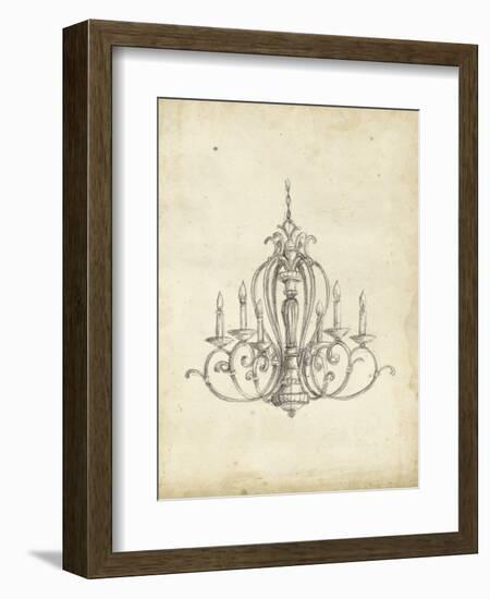 Classical Chandelier I-Ethan Harper-Framed Art Print