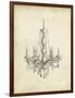 Classical Chandelier II-Ethan Harper-Framed Art Print