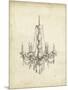 Classical Chandelier II-Ethan Harper-Mounted Art Print