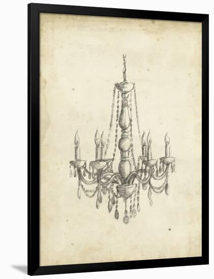 Classical Chandelier II-Ethan Harper-Framed Art Print