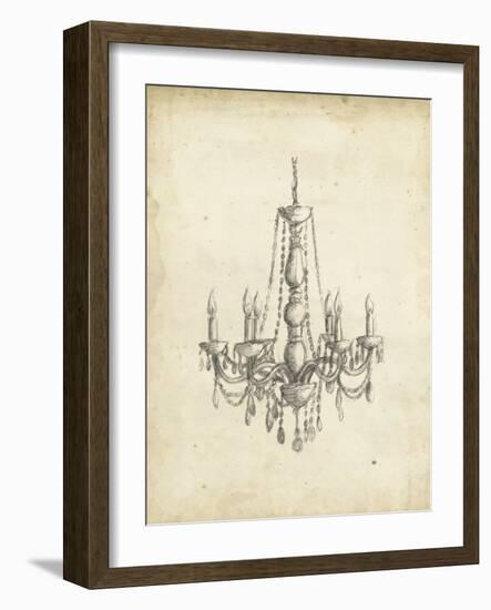 Classical Chandelier II-Ethan Harper-Framed Art Print