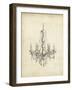 Classical Chandelier II-Ethan Harper-Framed Art Print