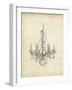 Classical Chandelier II-Ethan Harper-Framed Art Print