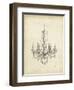 Classical Chandelier II-Ethan Harper-Framed Art Print