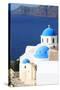 Classical Church of Santorini Island in Greece-viperagp-Stretched Canvas