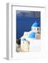 Classical Church of Santorini Island in Greece-viperagp-Framed Photographic Print