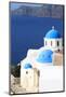 Classical Church of Santorini Island in Greece-viperagp-Mounted Photographic Print