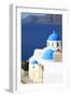 Classical Church of Santorini Island in Greece-viperagp-Framed Photographic Print