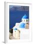 Classical Church of Santorini Island in Greece-viperagp-Framed Photographic Print