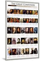 Classical Composers-null-Mounted Poster