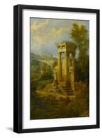 Classical Composition, a Tomb-Joseph Michael Gandy-Framed Giclee Print